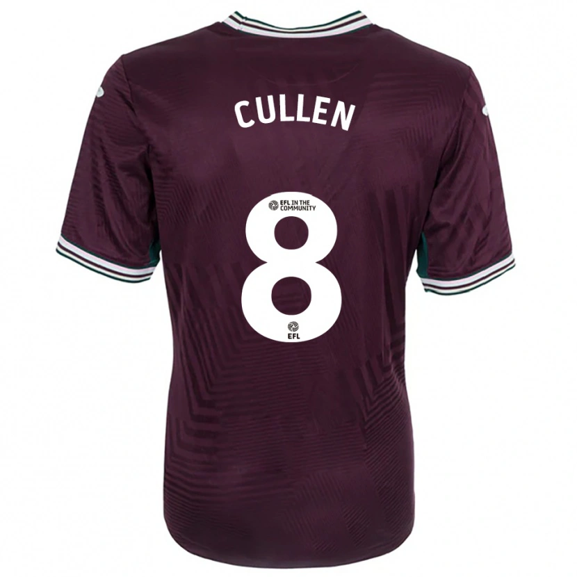 Danxen Kinderen Rachel Cullen #8 Roest Rood Wit Uitshirt Uittenue 2025/26 T-Shirt België