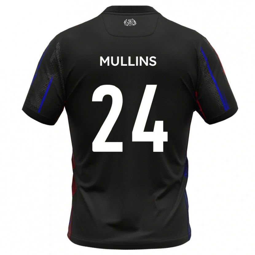 Danxen Kinderen Maxwell Mullins #24 Zwart Rood Uitshirt Uittenue 2025/26 T-Shirt België