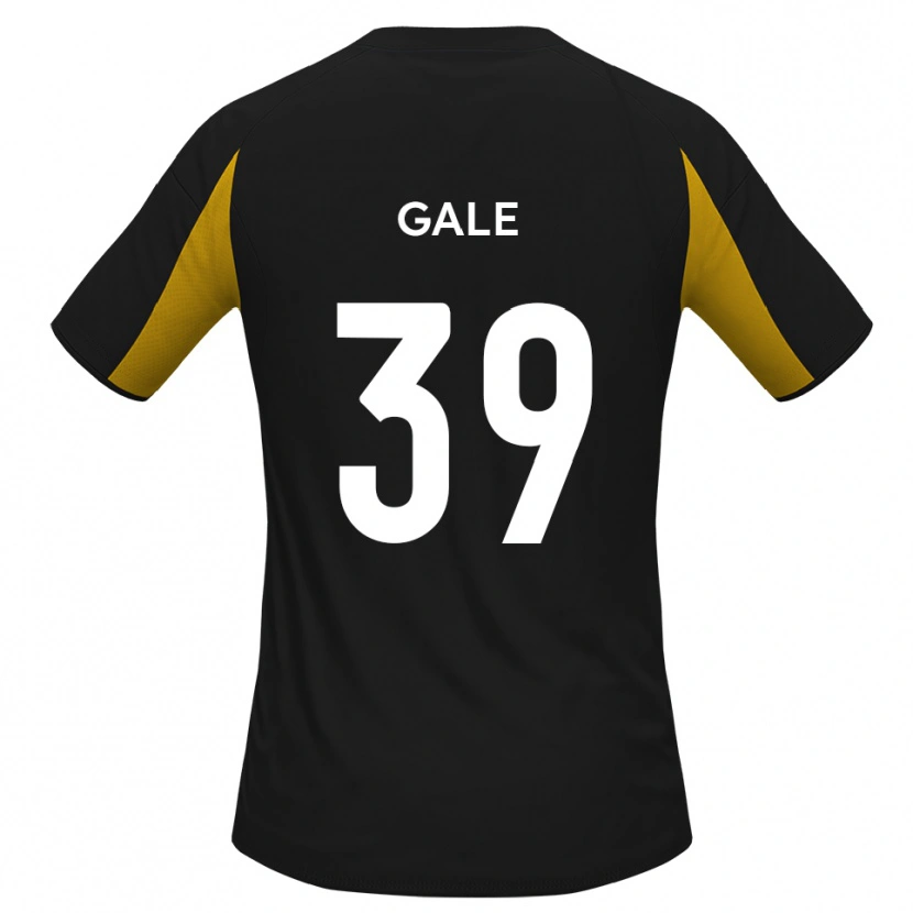 Danxen Kinderen James Gale #39 Zwart Geel Uitshirt Uittenue 2025/26 T-Shirt België
