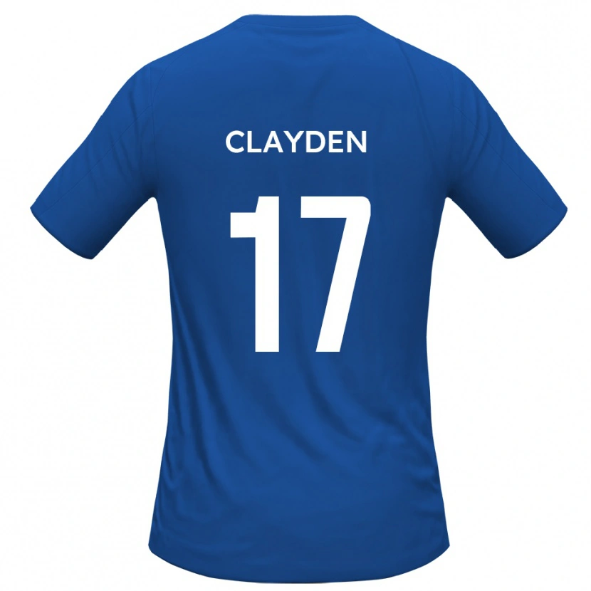 Danxen Kinderen Charles Clayden #17 Hemelsblauw Uitshirt Uittenue 2025/26 T-Shirt België