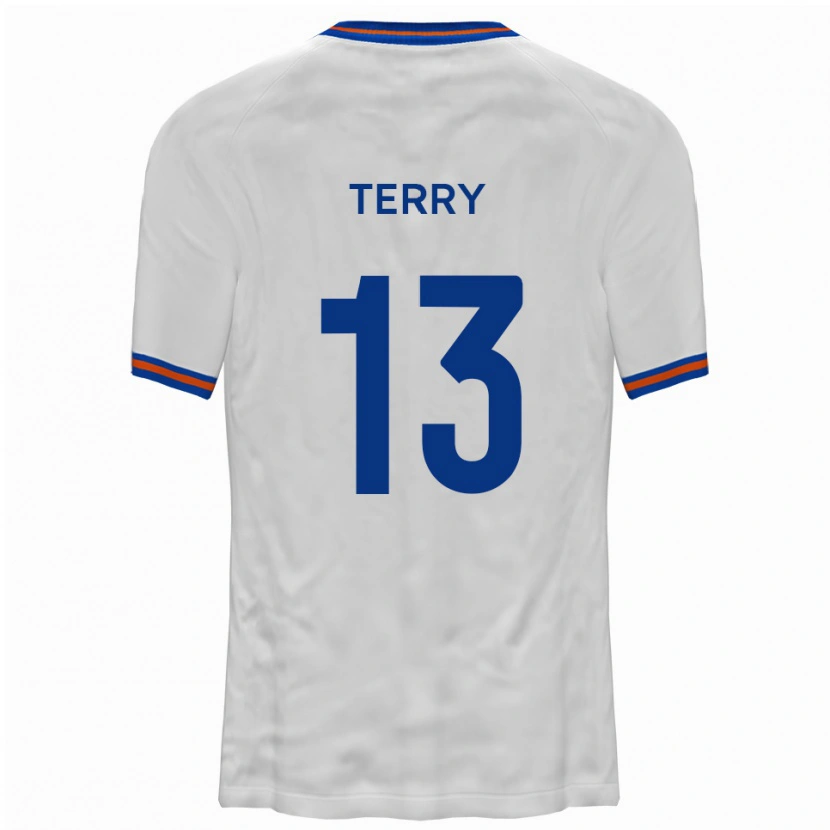 Danxen Kinderen Mason Terry #13 Wit Blauw Uitshirt Uittenue 2025/26 T-Shirt België
