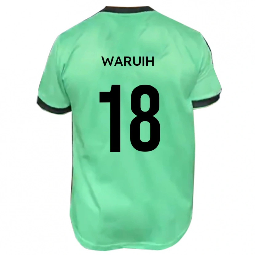 Danxen Kinderen Angel Waruih #18 Turkoois Zwart Uitshirt Uittenue 2025/26 T-Shirt België