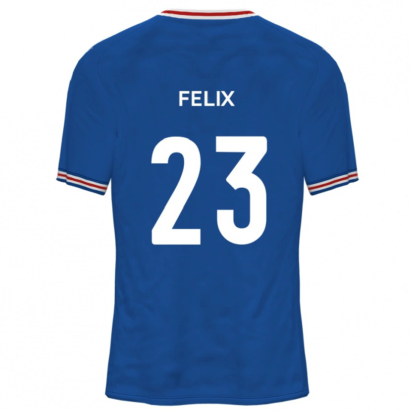 Danxen Kinderen Joe Felix #23 Dodger Blue Uitshirt Uittenue 2025/26 T-Shirt België