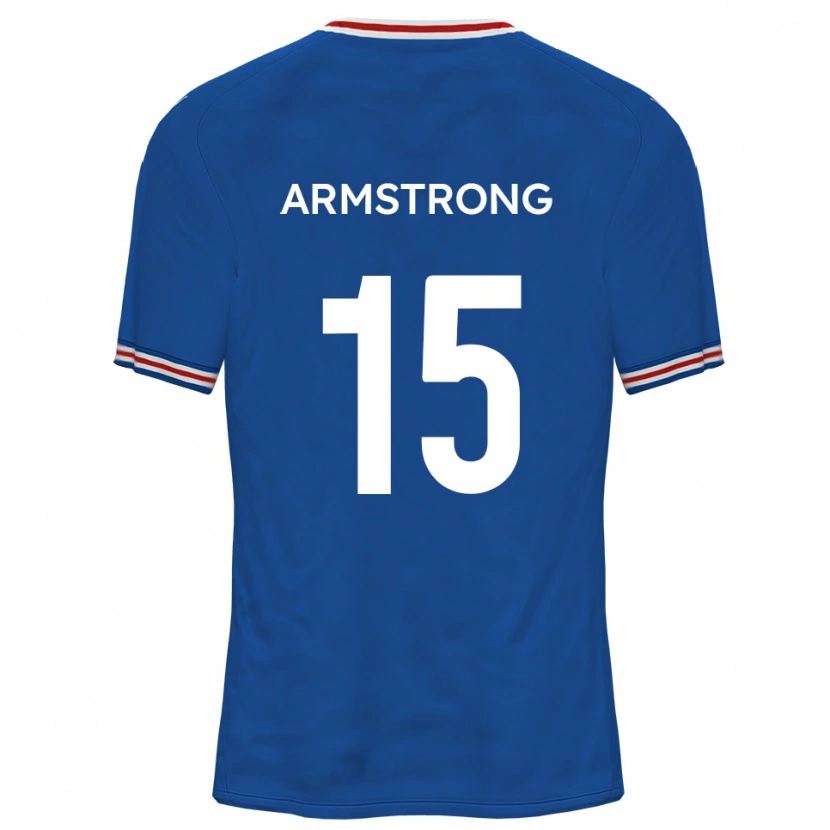 Danxen Kinderen Marvin Armstrong #15 Dodger Blue Uitshirt Uittenue 2025/26 T-Shirt België