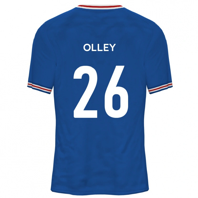 Danxen Kinderen Greg Olley #26 Dodger Blue Uitshirt Uittenue 2025/26 T-Shirt België