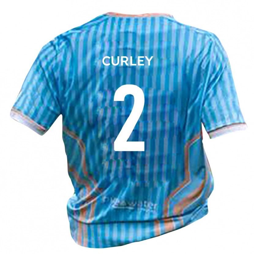 Danxen Kinderen Matt Curley #2 Zwart Goud Uitshirt Uittenue 2025/26 T-Shirt België