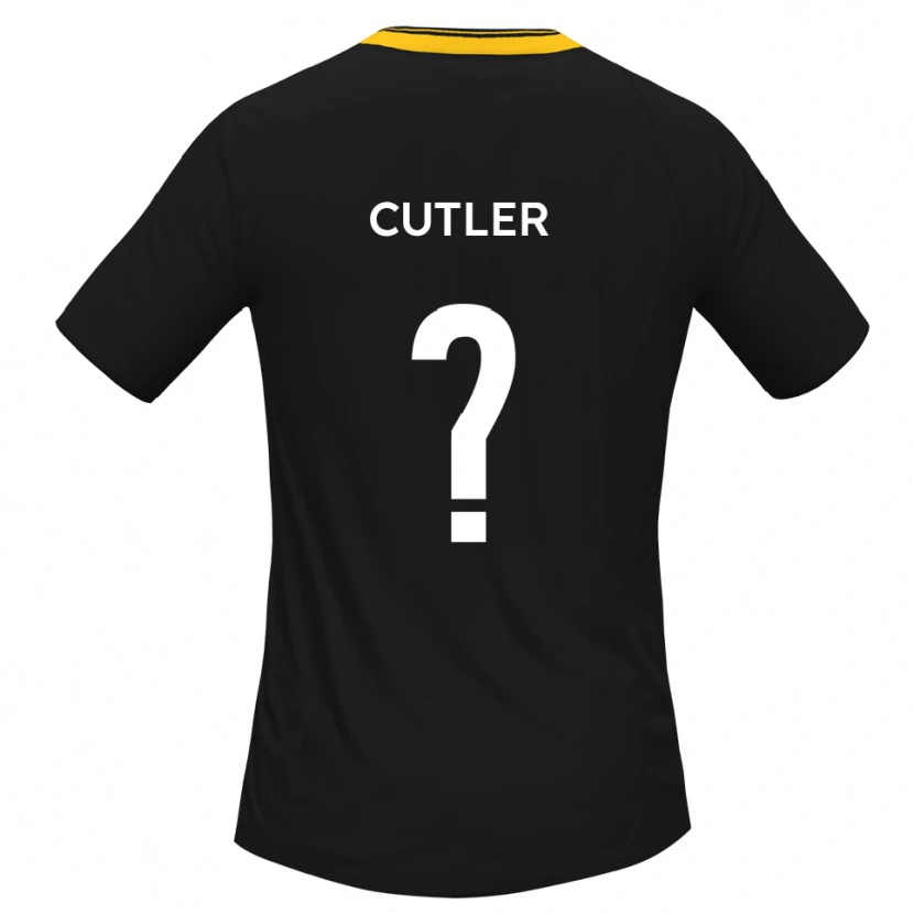 Danxen Kinderen Milly Cutler #0 Zwart Geel Uitshirt Uittenue 2025/26 T-Shirt België