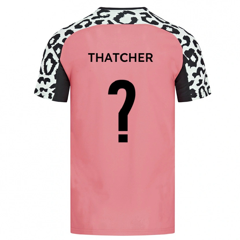 Danxen Kinderen Katie Thatcher #0 Roze Zwart Uitshirt Uittenue 2025/26 T-Shirt België
