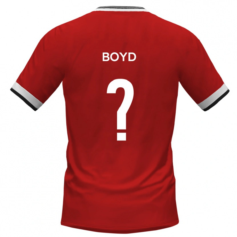 Danxen Kinderen Tommy Boyd #0 Wit Zwart Uitshirt Uittenue 2025/26 T-Shirt België