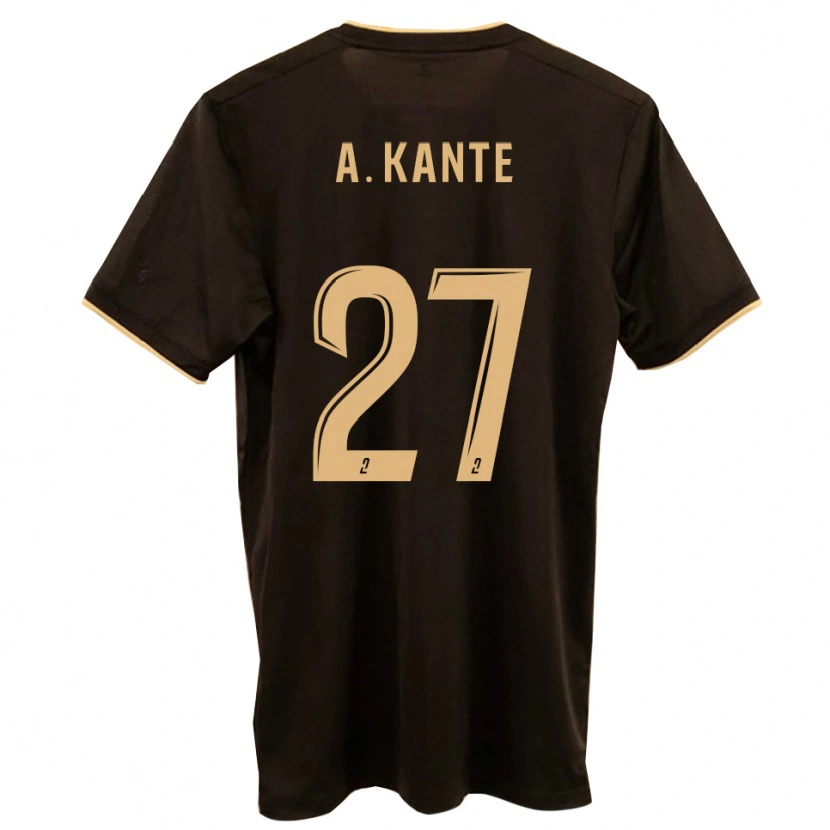 Danxen Kinderen Abou Kanté #27 Blauw Rood Uitshirt Uittenue 2025/26 T-Shirt België