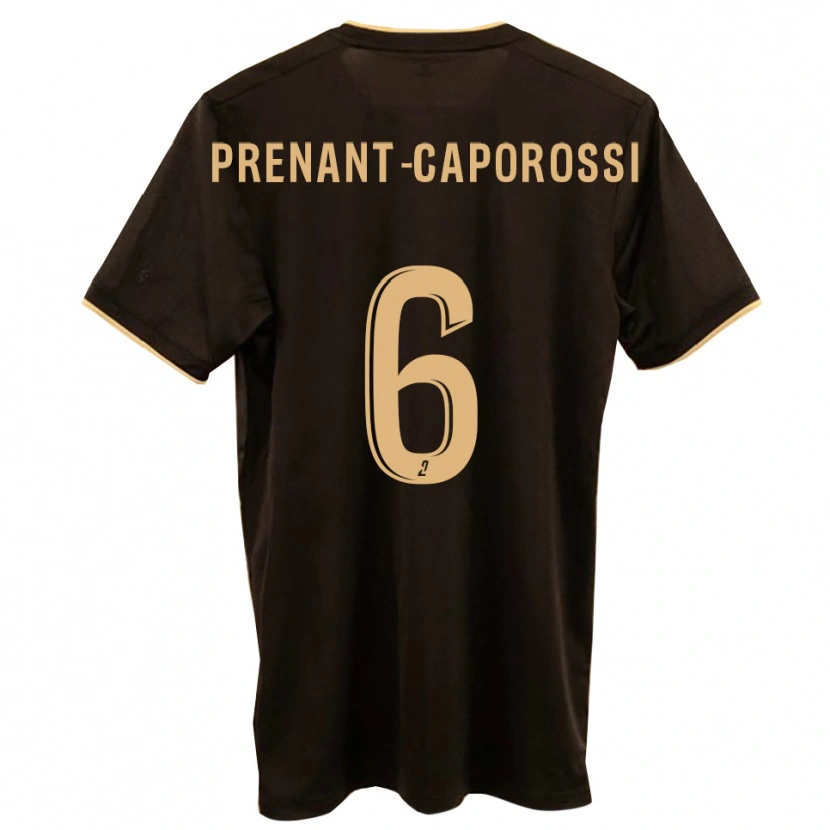 Danxen Kinderen Valentin Prenant-Caporossi #6 Blauw Rood Uitshirt Uittenue 2025/26 T-Shirt België