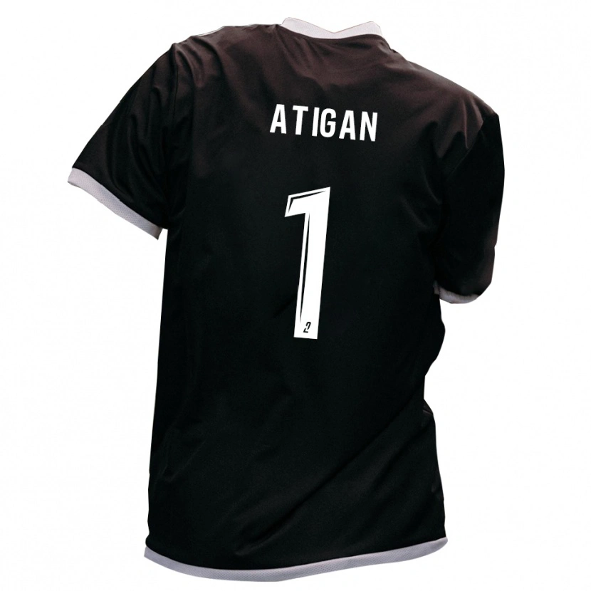 Danxen Kinderen Aydin Atigan #1 Zwart Goud Uitshirt Uittenue 2025/26 T-Shirt België