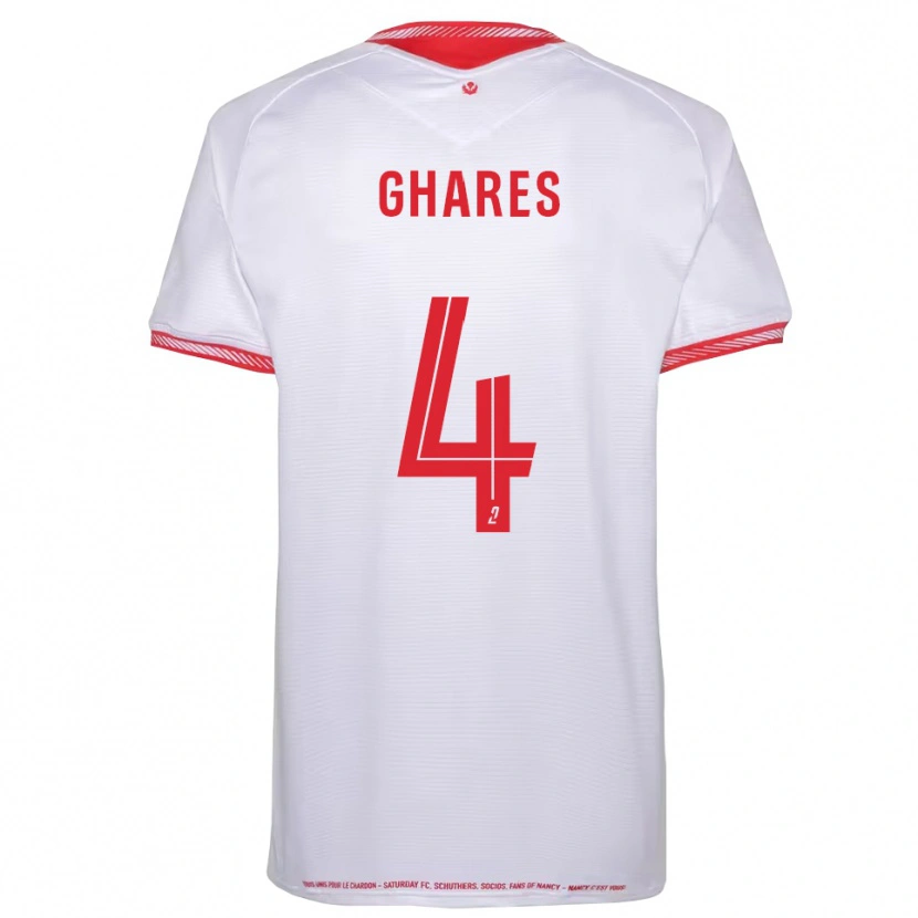 Danxen Kinderen Haïssam Ghares #4 Zwart Rood Uitshirt Uittenue 2025/26 T-Shirt België