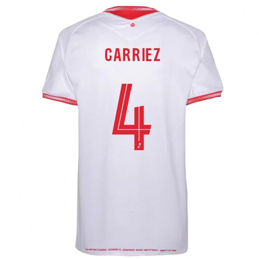 Danxen Kinderen Sasha Carriez #4 Zwart Rood Uitshirt Uittenue 2025/26 T-Shirt België