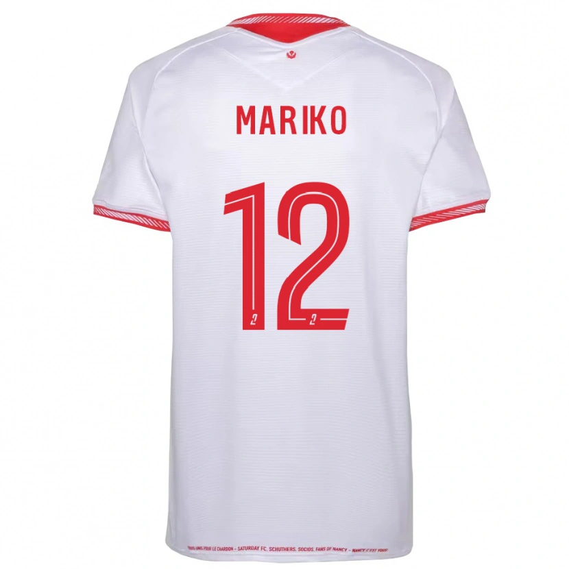 Danxen Kinderen Lamine Mariko #12 Zwart Rood Uitshirt Uittenue 2025/26 T-Shirt België