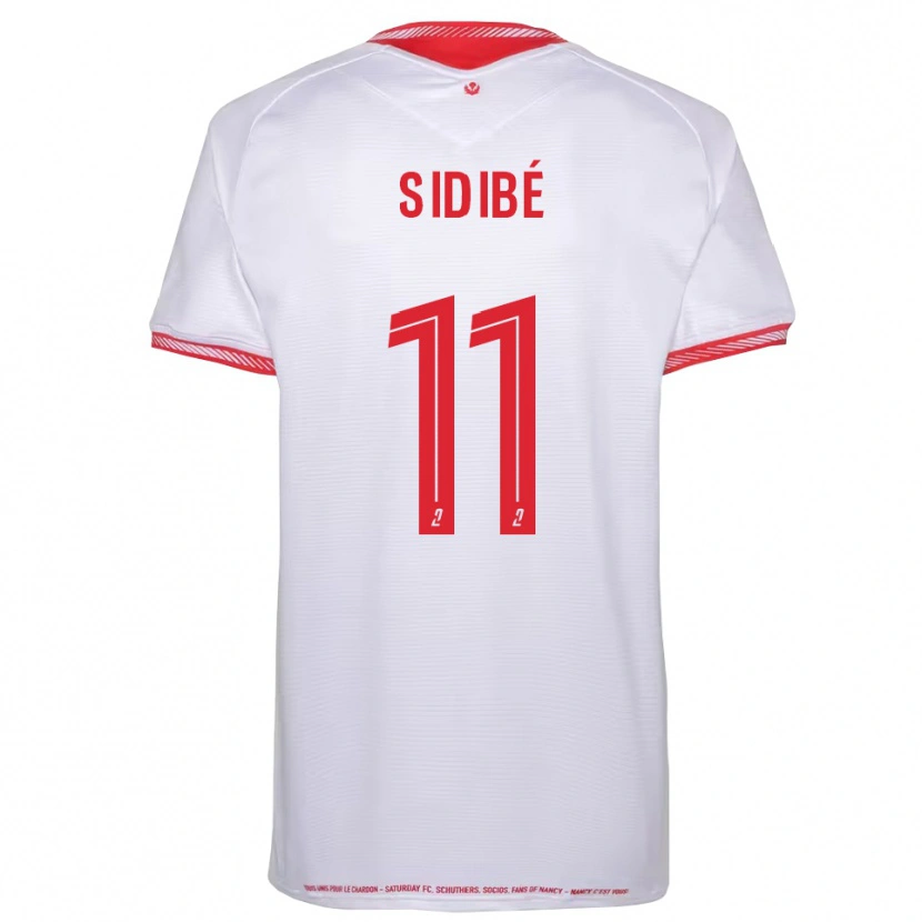 Danxen Kinderen Oumar Sidibé #11 Zwart Rood Uitshirt Uittenue 2025/26 T-Shirt België
