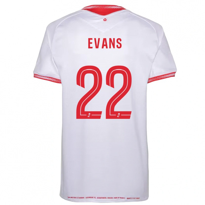 Danxen Kinderen Jimmy Evans #22 Zwart Rood Uitshirt Uittenue 2025/26 T-Shirt België