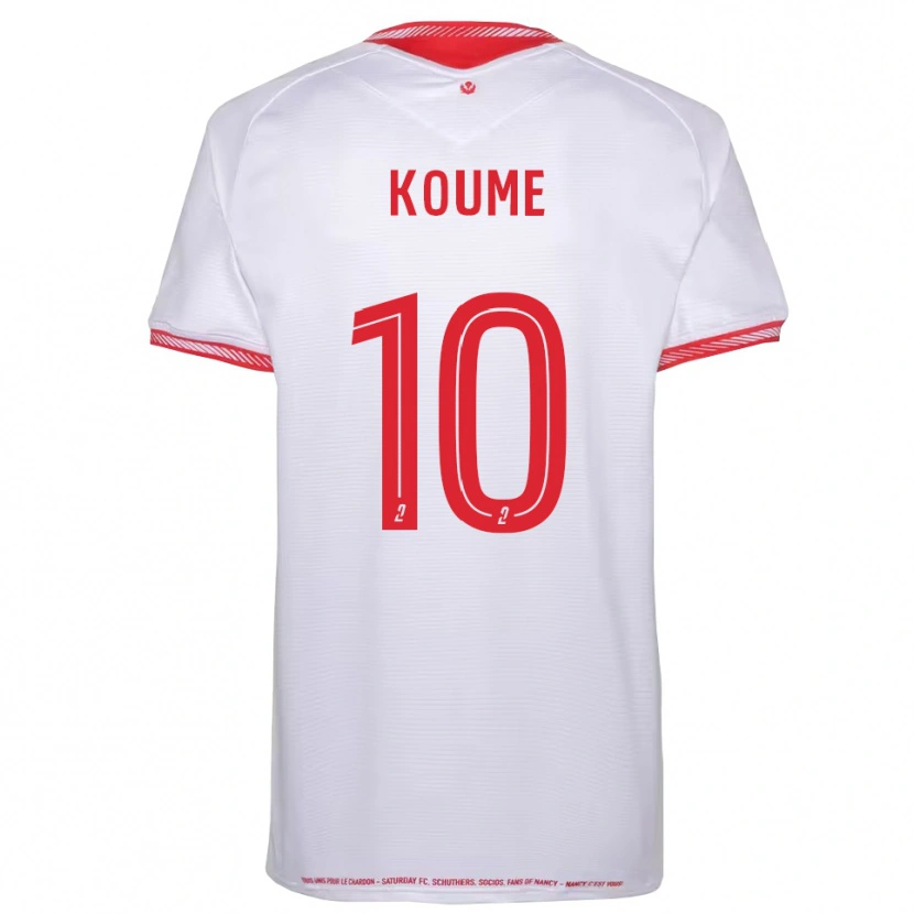 Danxen Kinderen Mamoudou Koume #10 Zwart Rood Uitshirt Uittenue 2025/26 T-Shirt België