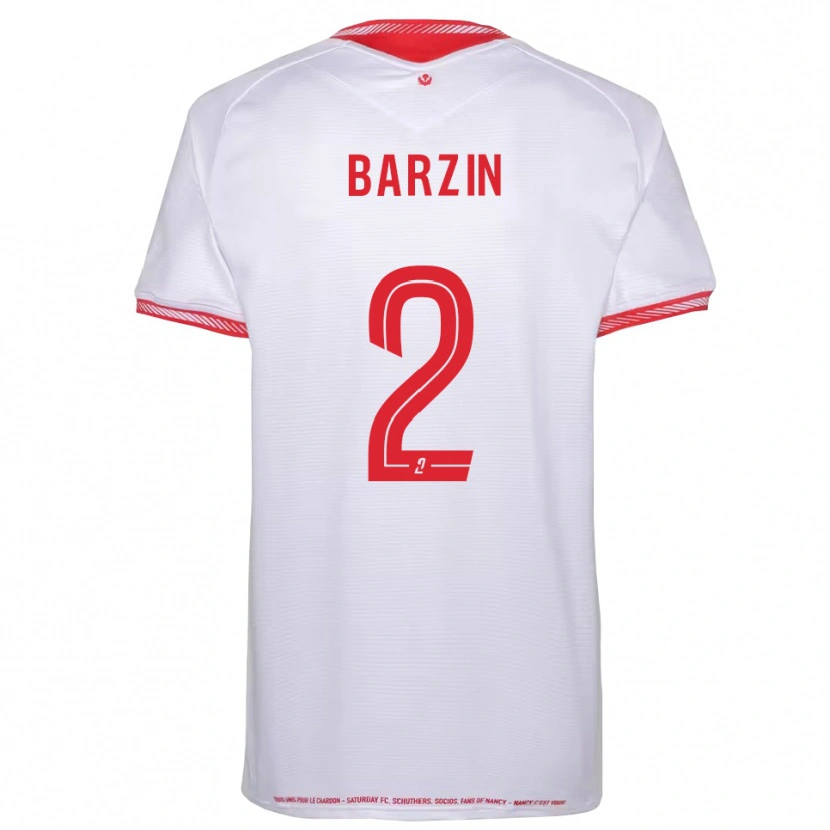 Danxen Kinderen Réginald Barzin #2 Zwart Rood Uitshirt Uittenue 2025/26 T-Shirt België