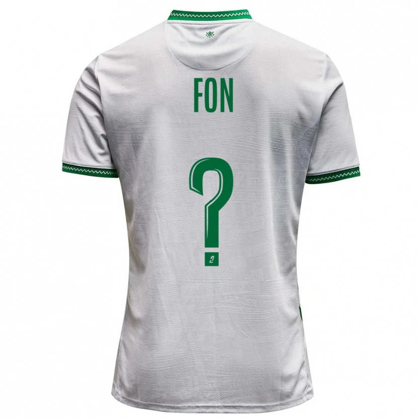 Danxen Kinderen Welma Fon #0 Wit Groen Uitshirt Uittenue 2025/26 T-Shirt België