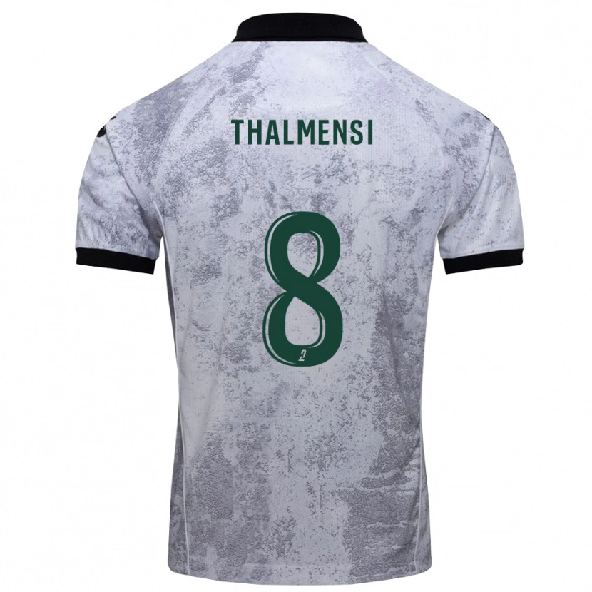 Danxen Kinderen Rudy Thalmensi #8 Wit Zwart Uitshirt Uittenue 2025/26 T-Shirt België