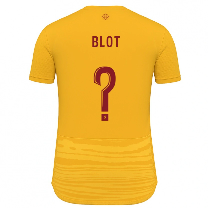 Danxen Kinderen Titouan Blot #0 Oranje Bourgondisch Uitshirt Uittenue 2025/26 T-Shirt België