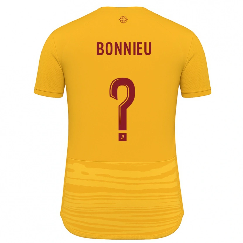 Danxen Kinderen Louis Bonnieu #0 Oranje Bourgondisch Uitshirt Uittenue 2025/26 T-Shirt België