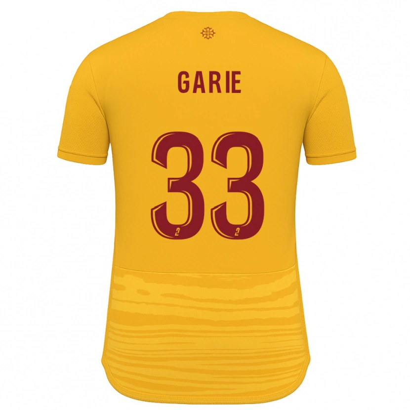 Danxen Kinderen Hugo Garie #33 Oranje Bourgondisch Uitshirt Uittenue 2025/26 T-Shirt België