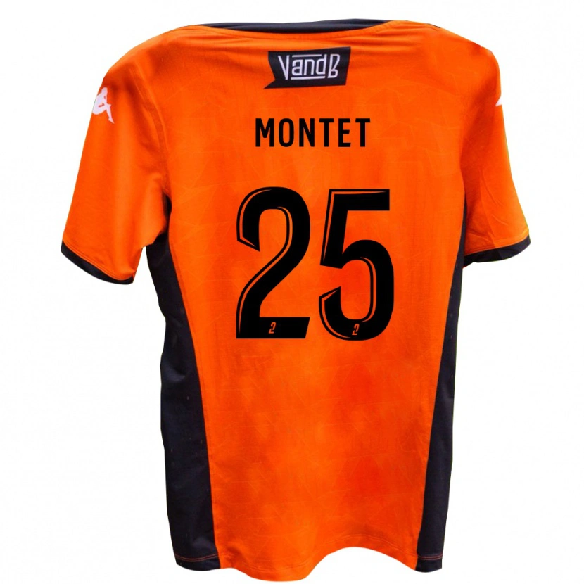 Danxen Kinderen Enzo Montet #25 Wit Zwart Uitshirt Uittenue 2025/26 T-Shirt België