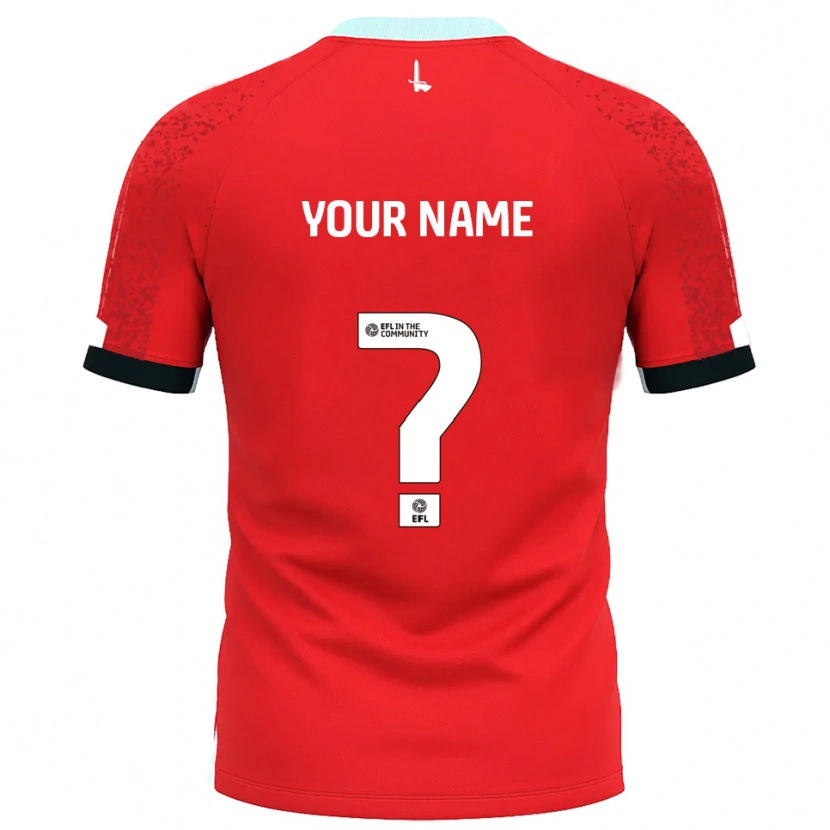 Danxen Heren Uw Naam #0 Rood Wit Thuisshirt Thuistenue 2025/26 T-Shirt België