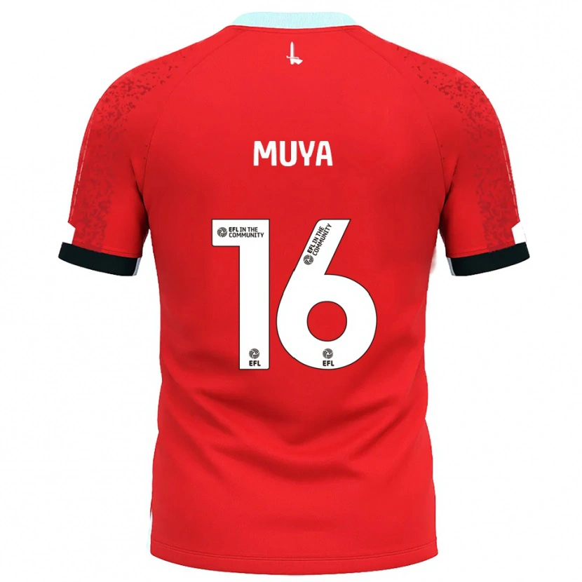Danxen Heren Karin Muya #16 Rood Wit Thuisshirt Thuistenue 2025/26 T-Shirt België