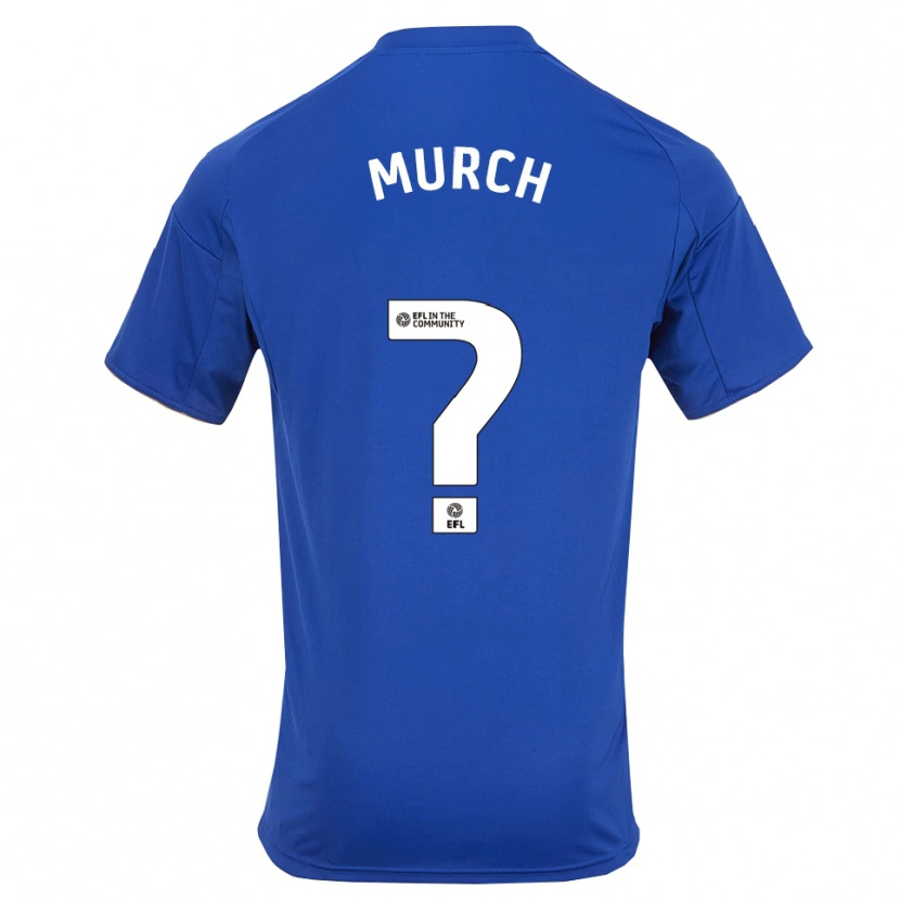 Danxen Heren Oliver Murch #0 Blauw Goud Thuisshirt Thuistenue 2025/26 T-Shirt België