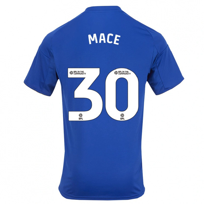 Danxen Heren Ruby Mace #30 Blauw Goud Thuisshirt Thuistenue 2025/26 T-Shirt België