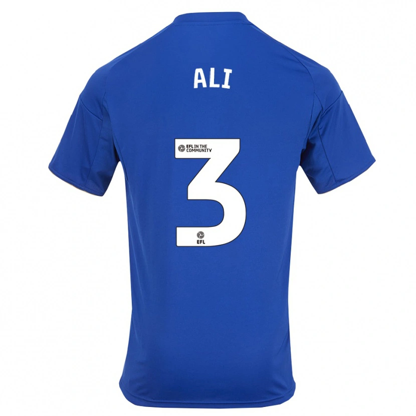 Danxen Heren Mirsad Ali #3 Blauw Goud Thuisshirt Thuistenue 2025/26 T-Shirt België