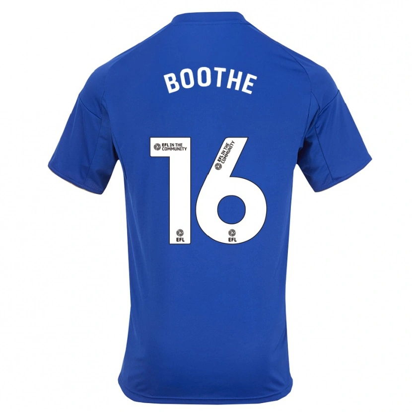 Danxen Heren Christian Boothe #16 Blauw Goud Thuisshirt Thuistenue 2025/26 T-Shirt België