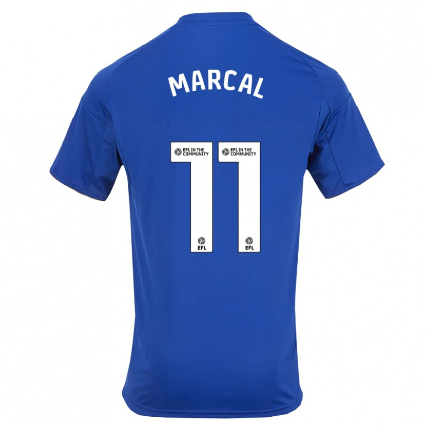 Danxen Heren Wanya Marçal #11 Blauw Goud Thuisshirt Thuistenue 2025/26 T-Shirt België