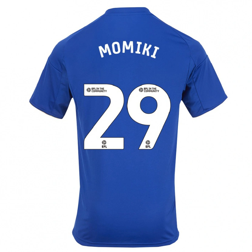 Danxen Heren Yuka Momiki #29 Blauw Goud Thuisshirt Thuistenue 2025/26 T-Shirt België