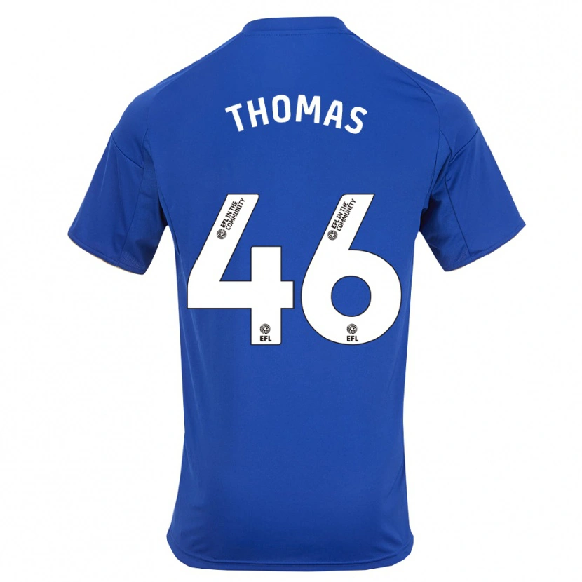 Danxen Heren Silko Thomas #46 Blauw Goud Thuisshirt Thuistenue 2025/26 T-Shirt België