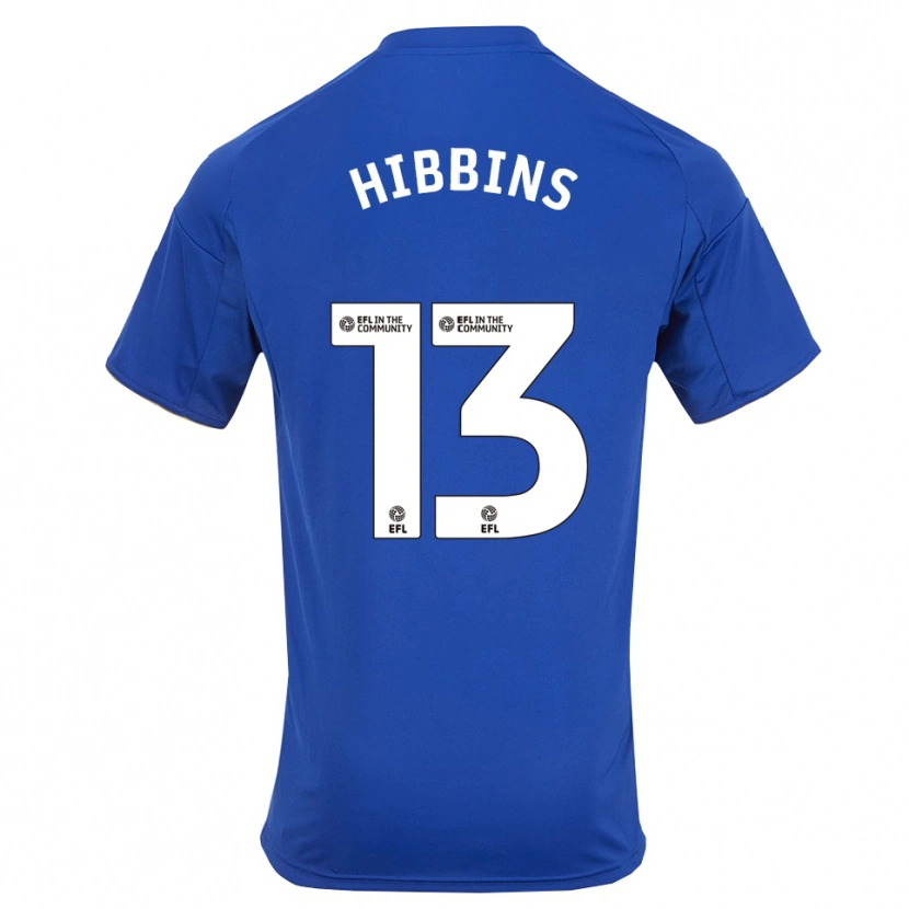 Danxen Heren Josh Hibbins #13 Blauw Goud Thuisshirt Thuistenue 2025/26 T-Shirt België