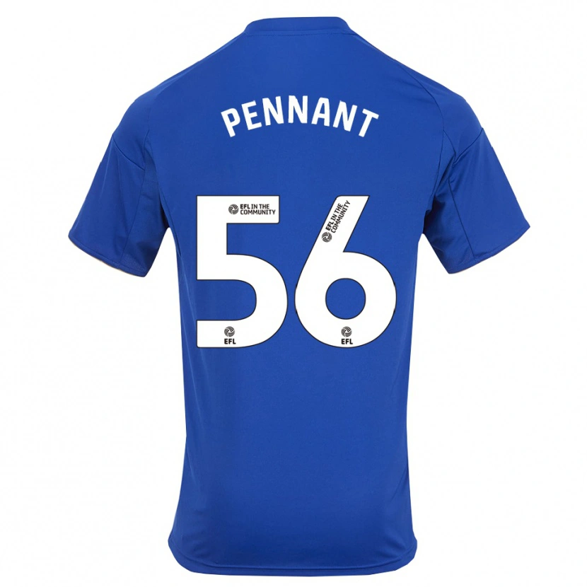 Danxen Heren Terrell Pennant #56 Blauw Goud Thuisshirt Thuistenue 2025/26 T-Shirt België