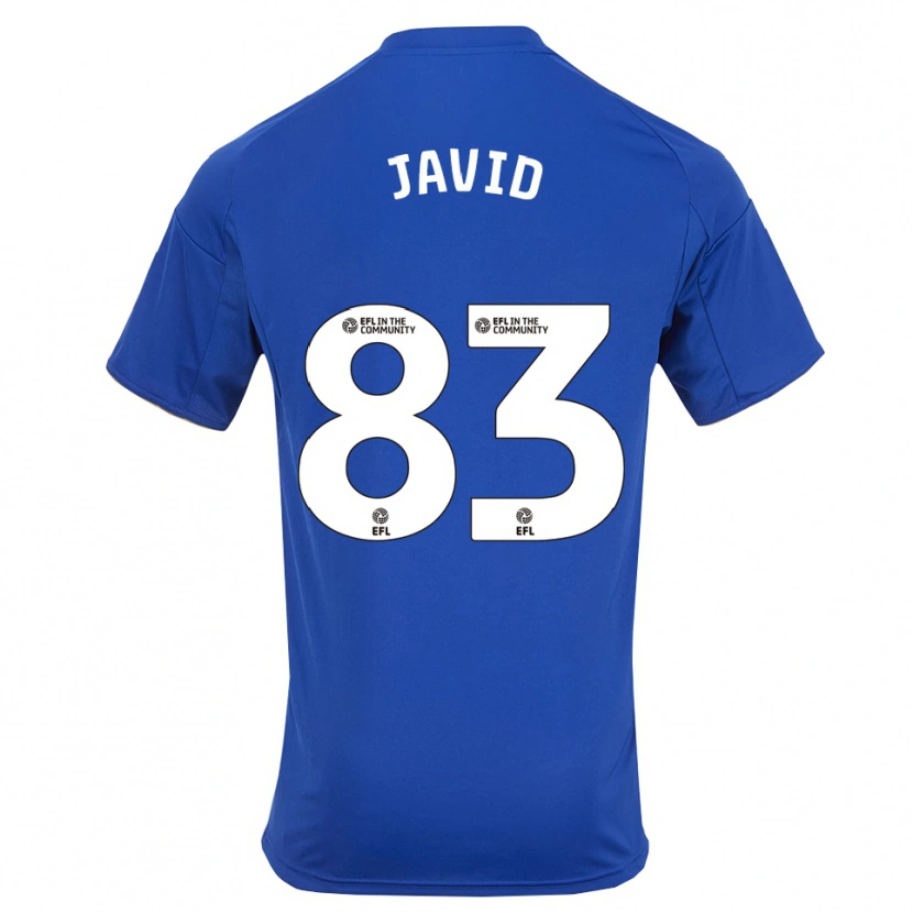 Danxen Heren Abdullah Javid #83 Blauw Goud Thuisshirt Thuistenue 2025/26 T-Shirt België