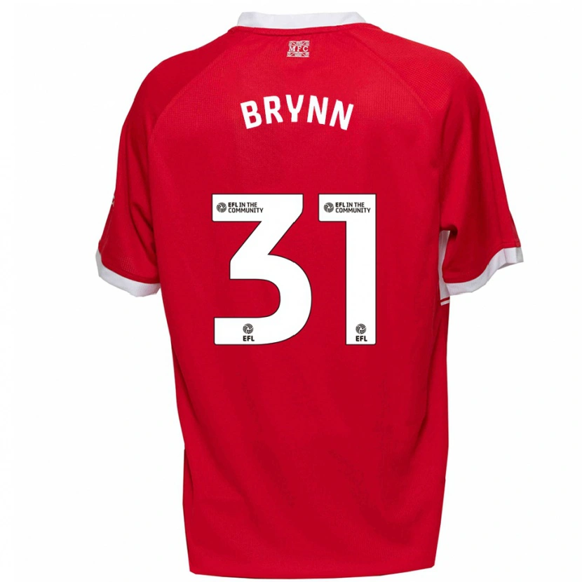 Danxen Heren Sol Brynn #31 Rood Wit Thuisshirt Thuistenue 2025/26 T-Shirt België