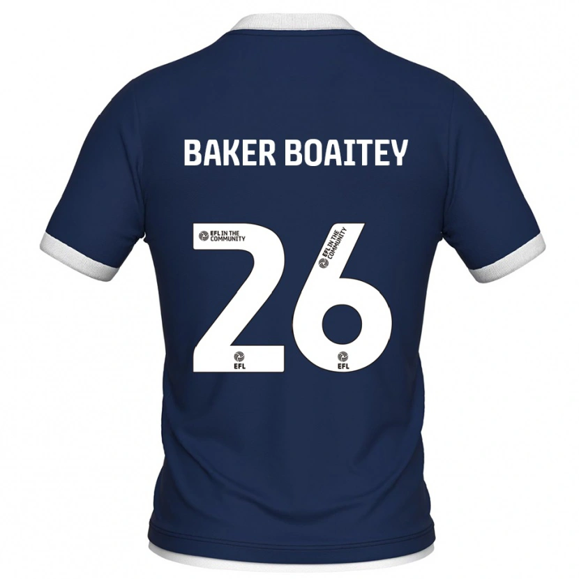 Danxen Heren Benicio Baker #26 Marine Wit Thuisshirt Thuistenue 2025/26 T-Shirt België