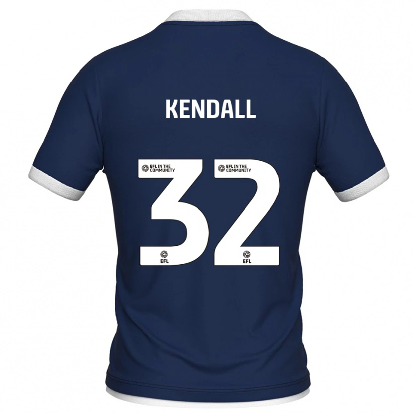 Danxen Heren Sheldon Kendall #32 Marine Wit Thuisshirt Thuistenue 2025/26 T-Shirt België