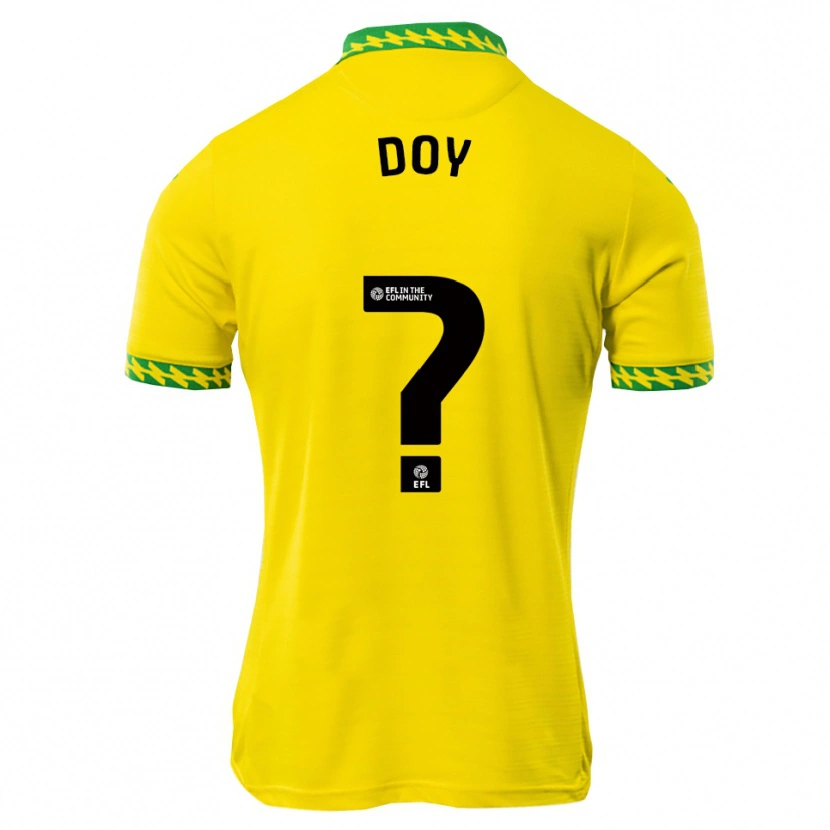 Danxen Heren Alfie Doy #0 Wit Groen Thuisshirt Thuistenue 2025/26 T-Shirt België