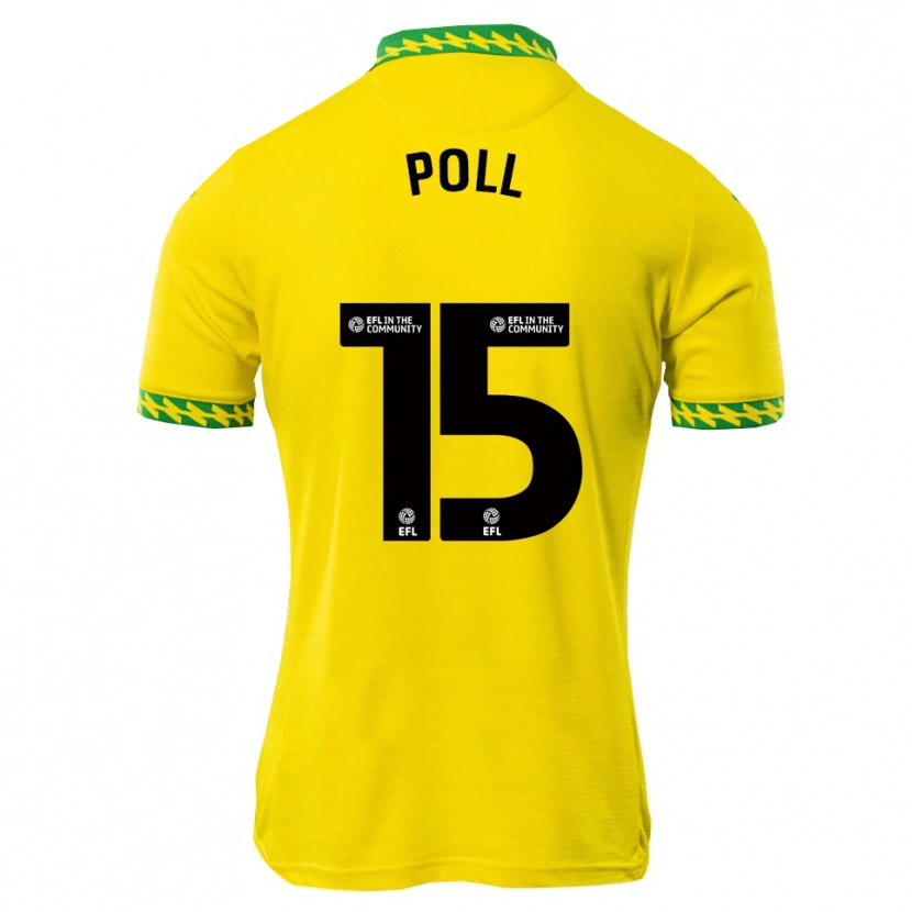 Danxen Heren Lucas Poll #15 Wit Groen Thuisshirt Thuistenue 2025/26 T-Shirt België