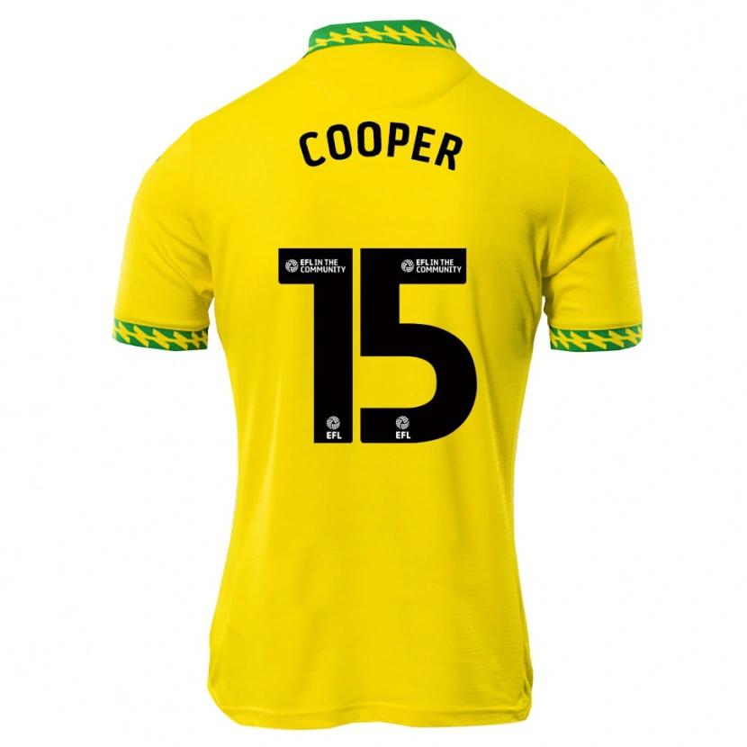 Danxen Heren Naomi Cooper #15 Wit Groen Thuisshirt Thuistenue 2025/26 T-Shirt België