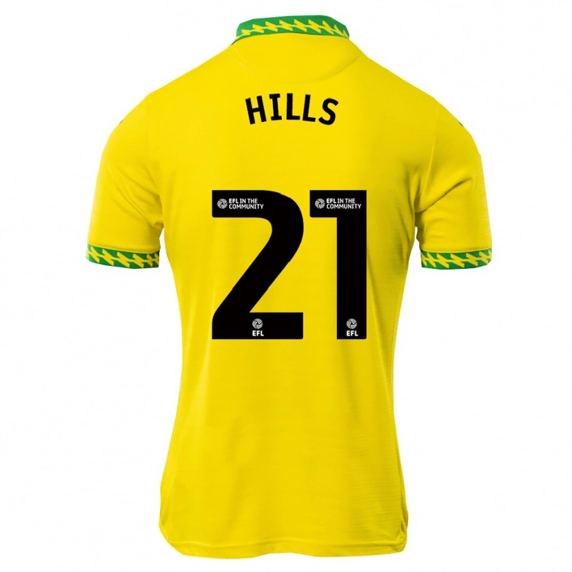 Danxen Heren Brad Hills #21 Wit Groen Thuisshirt Thuistenue 2025/26 T-Shirt België