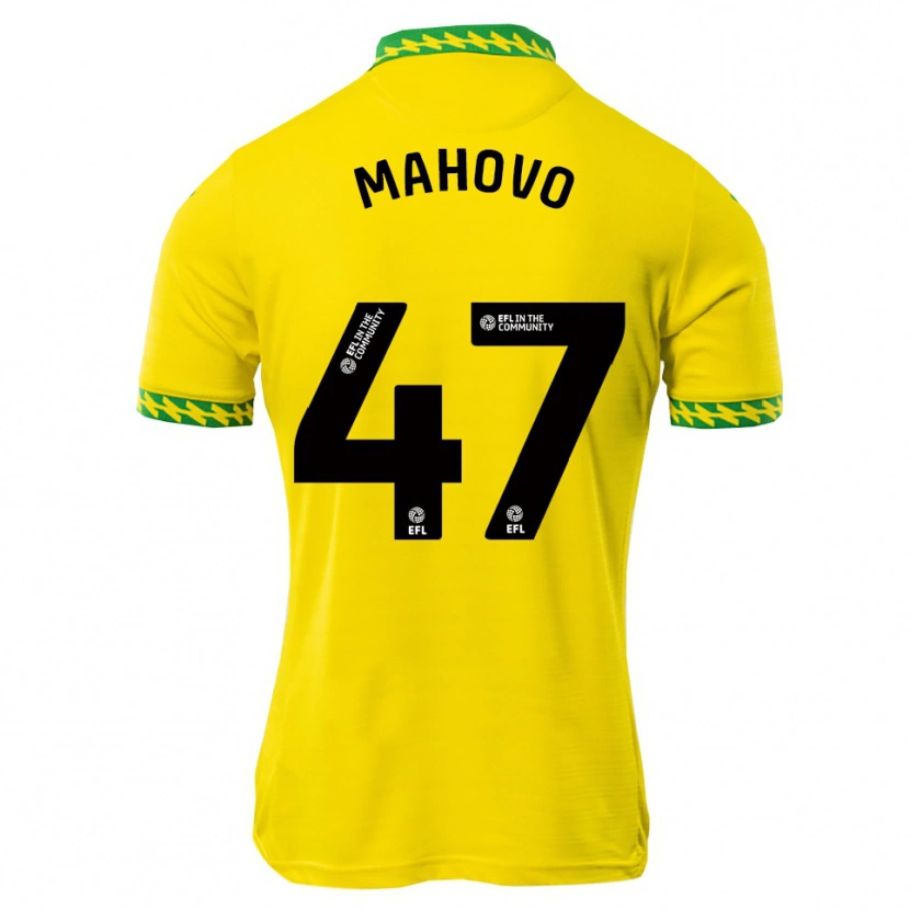 Danxen Heren Lucien Mahovo #47 Wit Groen Thuisshirt Thuistenue 2025/26 T-Shirt België
