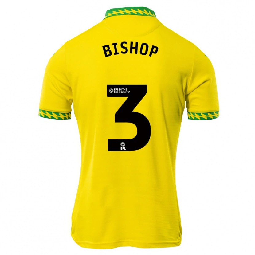Danxen Heren Ellie Bishop #3 Wit Groen Thuisshirt Thuistenue 2025/26 T-Shirt België